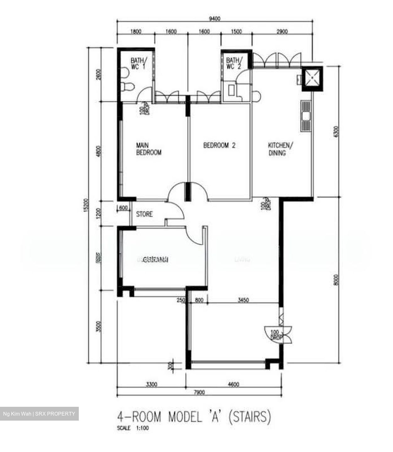 Blk 910 TAMPINES PALMSVILLE (Tampines), HDB 4 Rooms #574562811